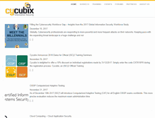 Tablet Screenshot of cycubix.com